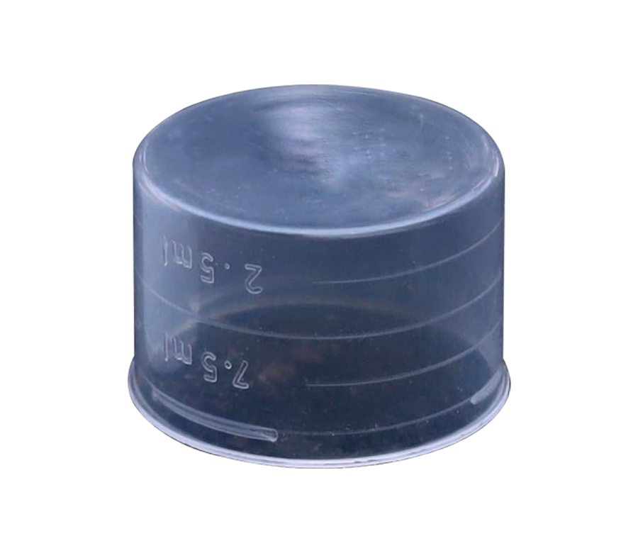 10-ml-25-mm-measuring-cap - Personal Care Packaging | Crystal Packaging Industries