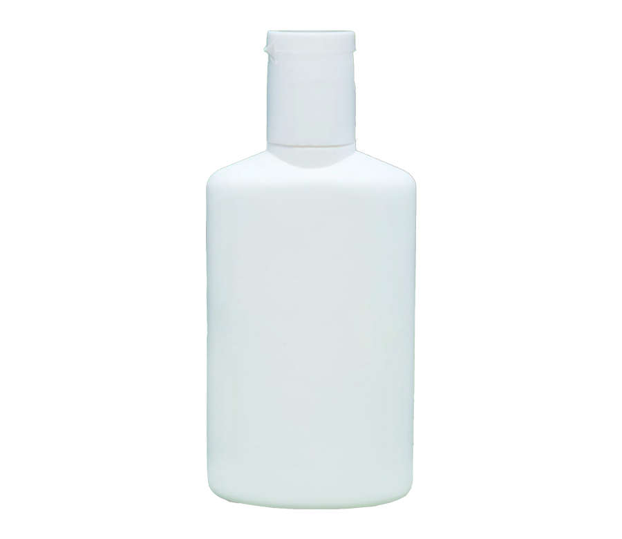 75-ml-flat-shampoo-bottle- Personal Care Packaging | Crystal Packaging Industries